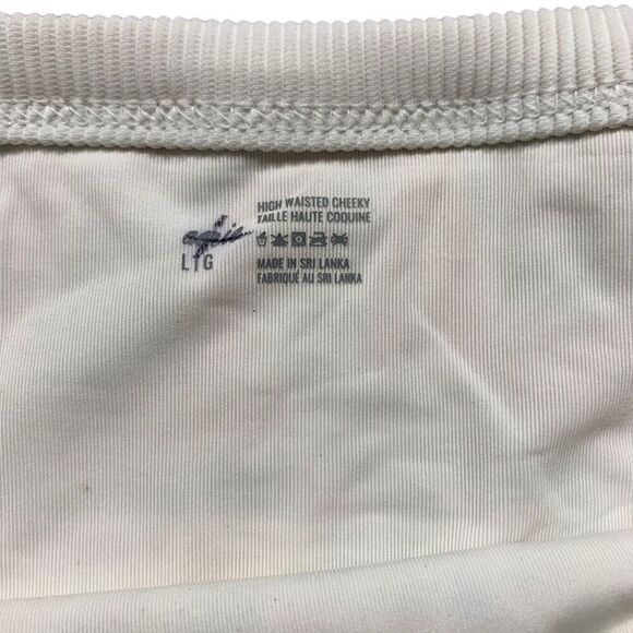 Aerie High Waisted Cheeky Swimsuit Bottoms Women Large - Picture 3 of 9